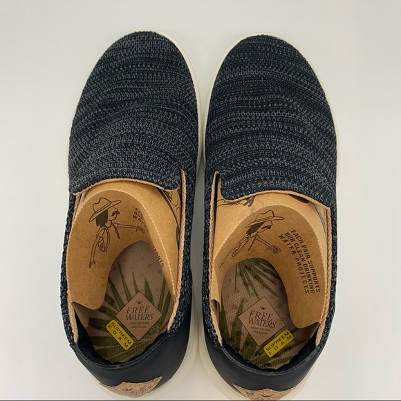 Men's Freewaters TRVL Slip-On Shoes - Black - 11 - Picture 7 of 9